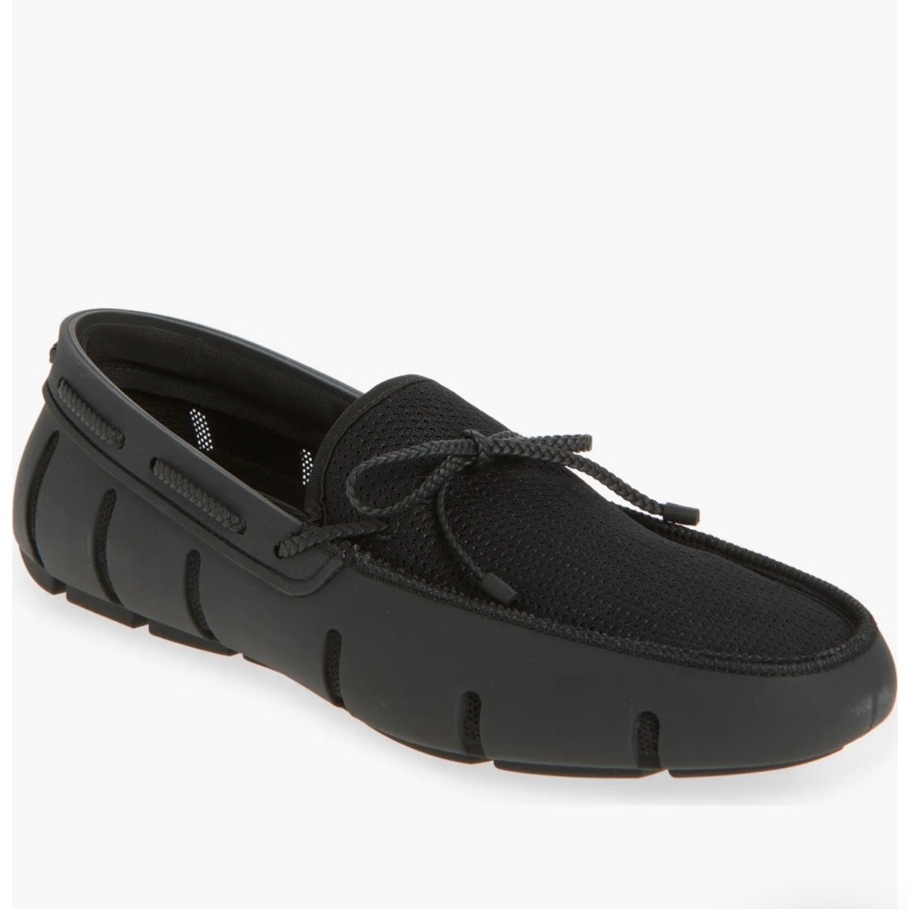 Swims Men's Black Slip-On Loafers NIB 11.5